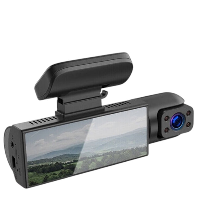 מצלמת דרך כפולה 1080P עם מסך מגע