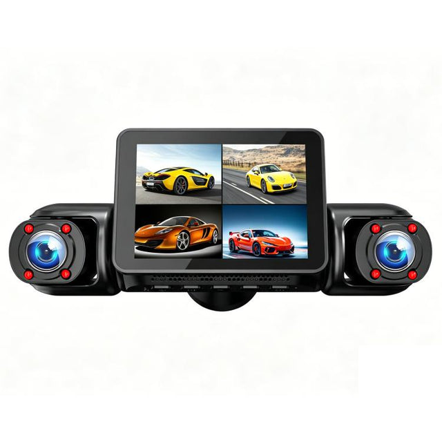מצלמת דרך 1080P רב-עדשה עם Wi-Fi