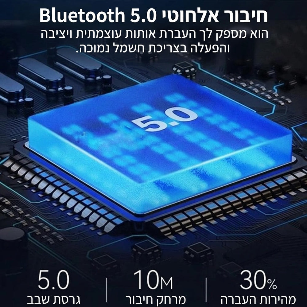 מתאם CarPlay ו-Android Auto אלחוטי