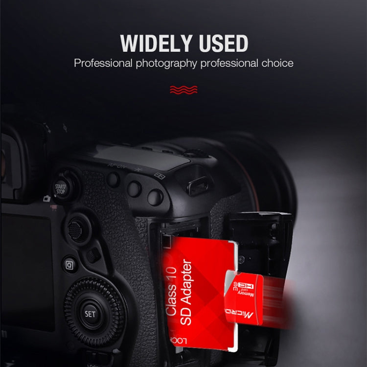 MICRODATA 128GB Class10 Red and Grey TF Memory Card, 128GB