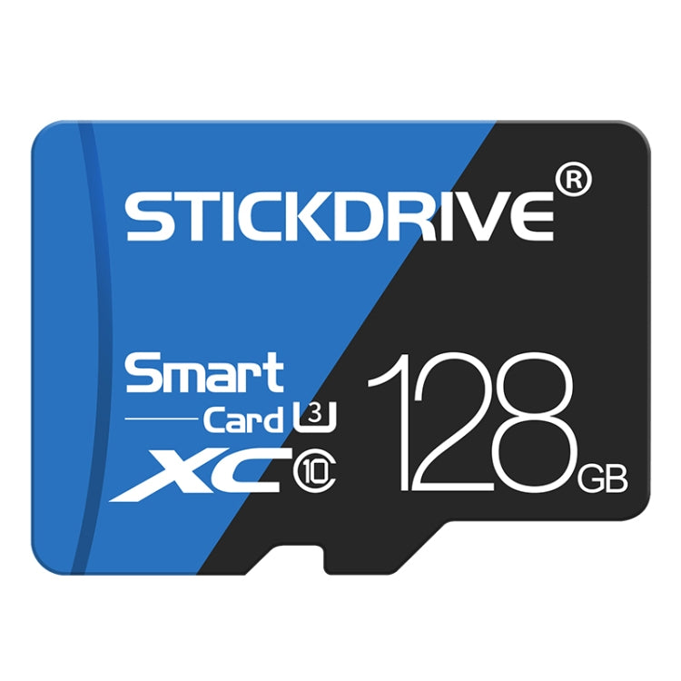 STICKDRIVE 128GB High Speed U3 Blue and Black TF Memory Card, 128GB