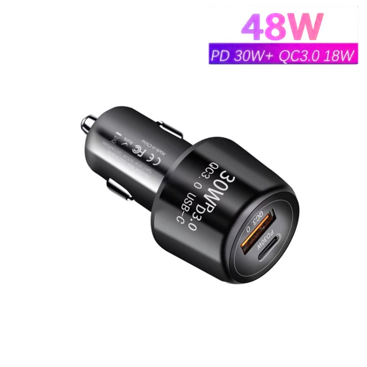 מטען לרכב 48W דו-ערוצי