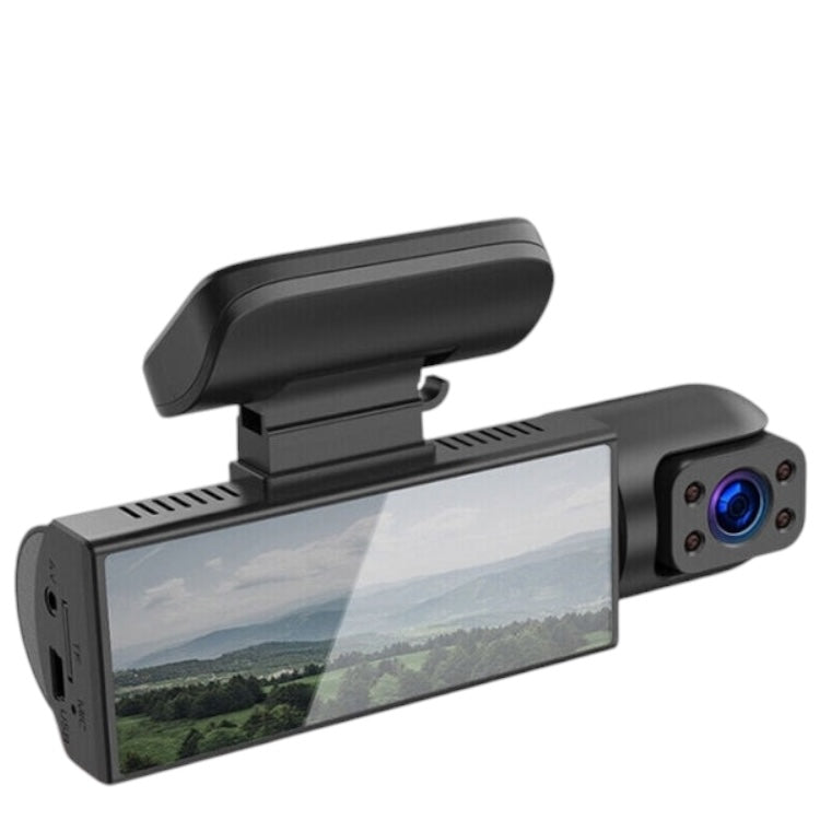 מצלמת דרך כפולה 1080P עם מסך מגע