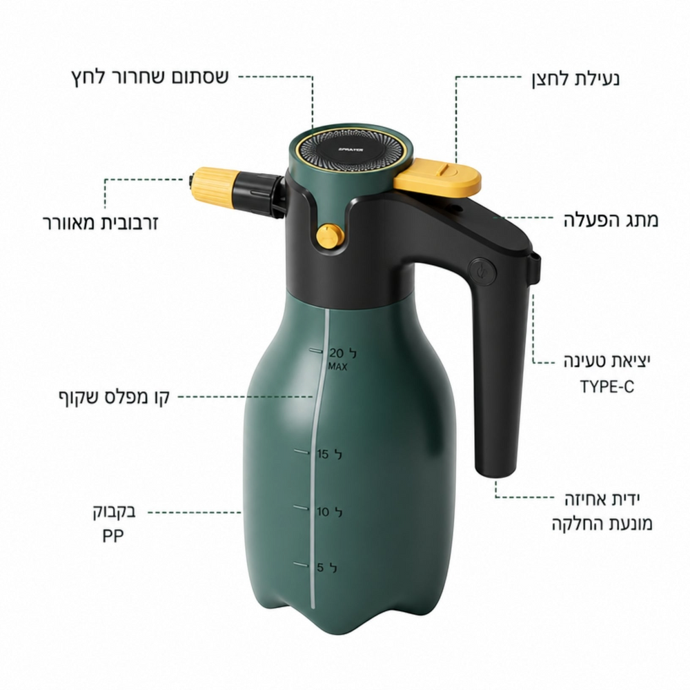 מרסס קצף חשמלי